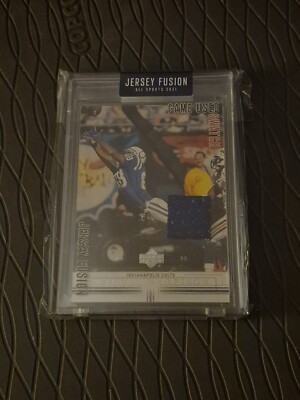 Marvin Harrison JERSEY FUSION Football Card (JF-MH05)