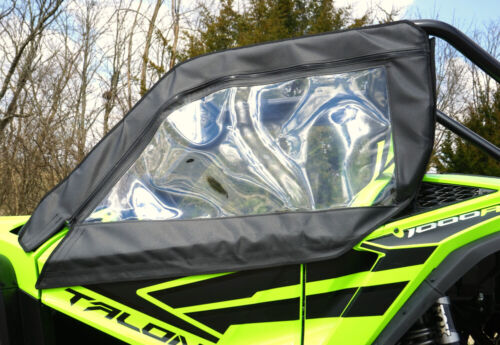 Seizmik UTV Soft Upper Door Kit w/ Zippers for 2019-2024 Honda Talon 1000 Models - Picture 2 of 9