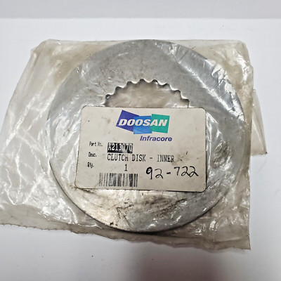 DOOSAN / DAEWOO A213070 CLUTCH STEEL PLATE NEW