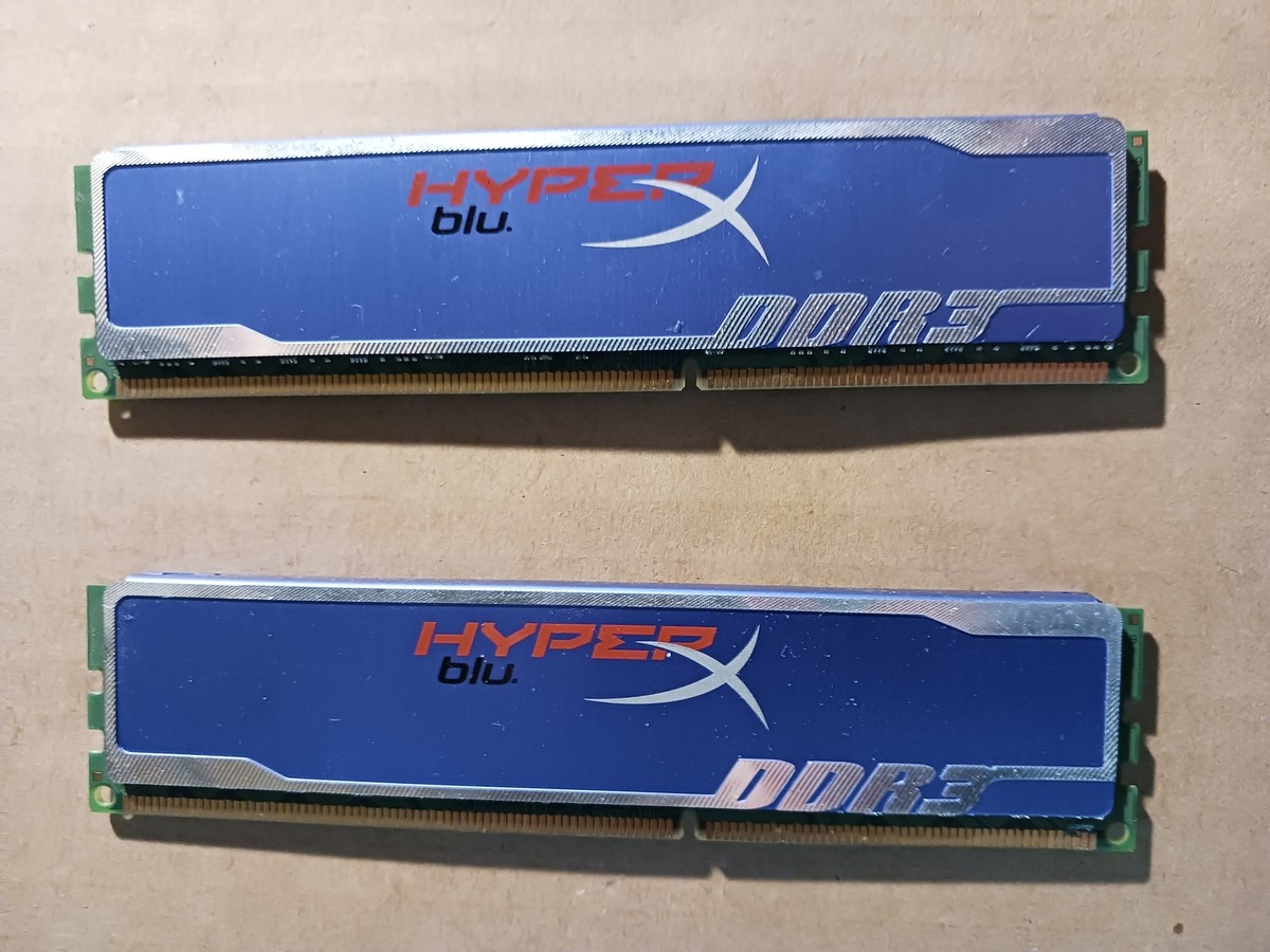 Kingston 8GB (1x8GB) KHX1600C10D3B1/8G HyperX blu DDR3-1600 RAM