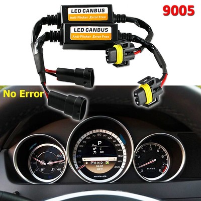 9005/9006/9012 Led Headlight Canbus Error Anti Flicker Resistors Lights Decor#lk