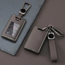 Zinc Alloy Car Key Fob Cover Case For 2014-2019 Chevy Corvette C7 2005-2013 C6