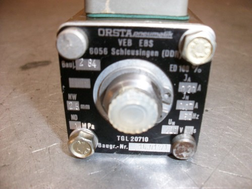 ORSTA Magnet Wege Ventil elektrisch 6-01.1 / 6-23-3 TGL 20705 Ölbadventil #H115# - 第 4/5 張圖片