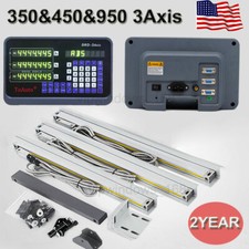 3 Axis DRO Linear Scale Kit for Bridgeport Milling Machine 350mm 450mm 950mm ,US