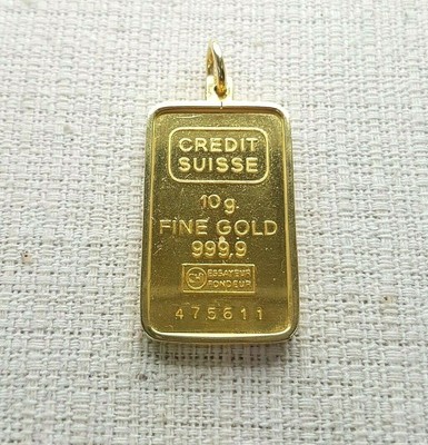 10 g credit suisse gold bar 10 g credit suisse gold bar