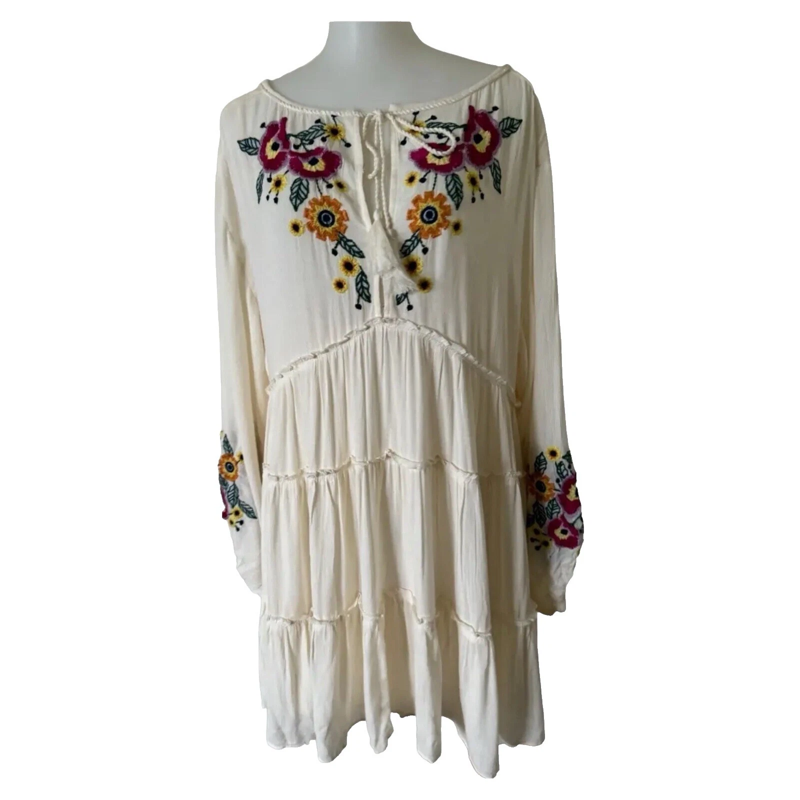 Free People Crochet Shift Floral Dresses for Women