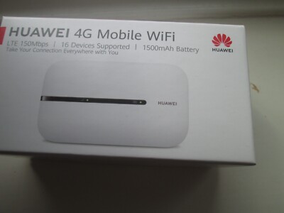 3M HUAWEI 4G LTE WLAN Mobiler Hotspot bis zu 16 Geräte 1500mAh Akku - Originalverpackt