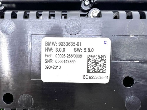 BMW 5 F10 F11 2011 Climate control unit module 9233635 EPK8371 - Picture 15 of 17