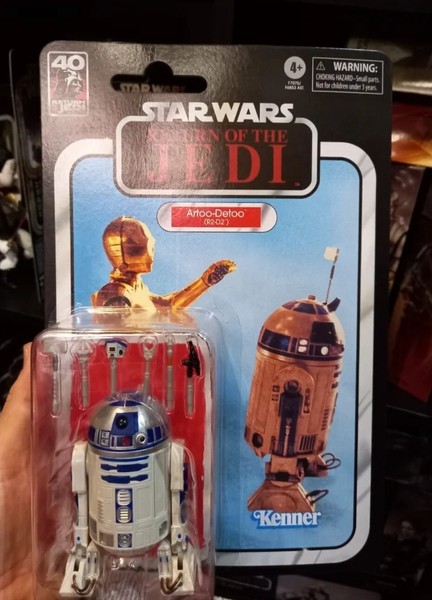Figura R2-d2 Return Of The Jedi Star Wars Black Series Hasbro