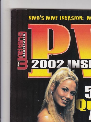 Pro Wrestling Illustrated June 2002 Stacy Keibler Goldberg Triple H nWo WWF - Picture 3 of 10