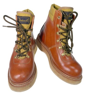 Mens 8 Hodgman Classic Brown Boots Wading Fly Fishing Boots Felt Sole