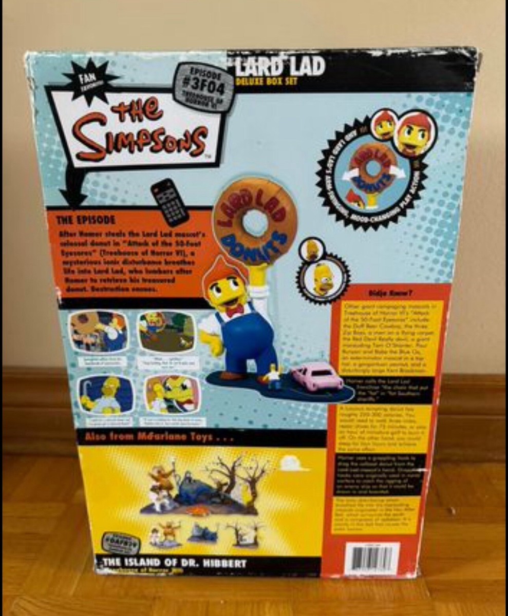 Lard Lad Deluxe Box Set　フィギュア The Simpsons Boxed Set: Lard Lad