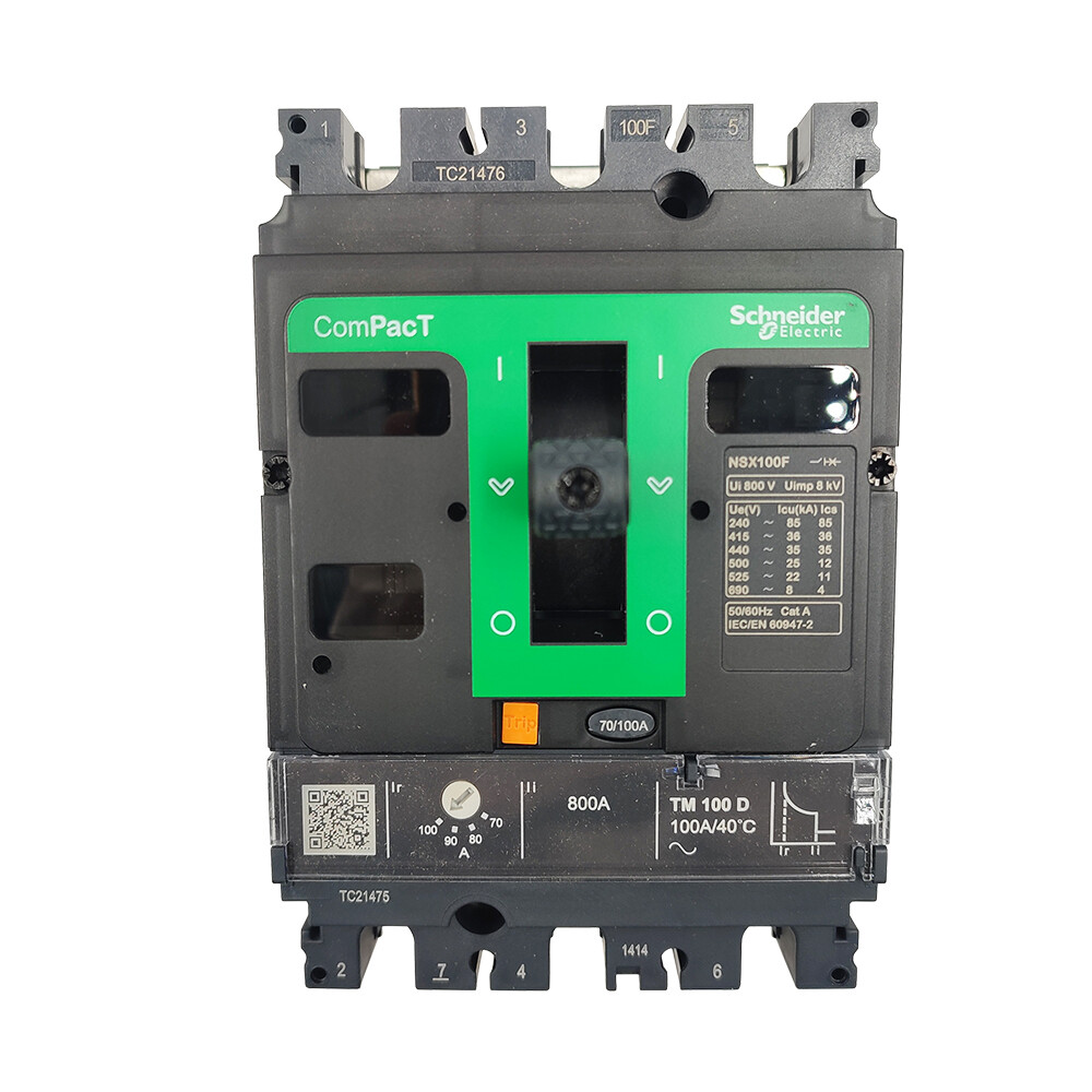 タイマー TD-11-100 AC100V 10A C10F3TM100 Circuit breaker,ComPacT NSX100F,36kA/415VAC,3poles TMD