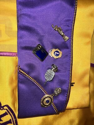 Gold 10k GF Pin Collection 1/10 1/5 Lions Club Member Hat Vest Collector Lot