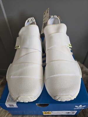 Adidas NMD_R1 Cloud White Women s US 10 Originals Slip On Shoes Sneakers NIB