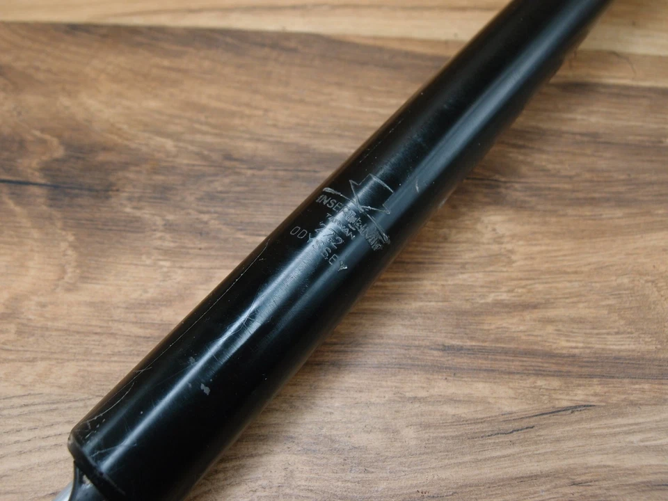 Poste de assento liso de liga de alumínio da década de 1990 com bomba ODYSSEY MTB 27,2 mm - Imagem 3 de 4