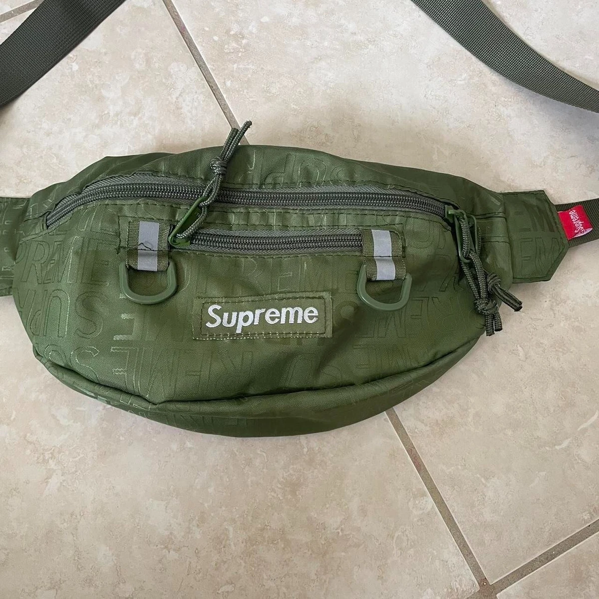 Buy Supreme Waist Bag 'Olive' - FW20B10 OLIVE