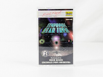 Erich Kunzel, Cincinnati Pops Orchestra    Symphonic Star Trek Cassette Tape