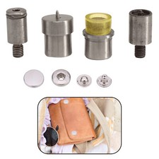 Flat S Spring Press Stud Setting Tool Die for Green Hand Machine 10/12/15mm