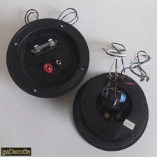 pair of vintage Polk Audio Monitor 5 jr. fuse-protected crossover networks, 1986