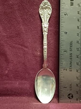 Sterling Durgin MARECHAL NIEL  TEASPOON 5 3/4" 25 grams Monogram  B