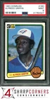 1983 Donruss Baseball Alfredo Griffin #180 PSA 9