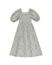Rylee  Cru Collective Della Linen-Blend Dress