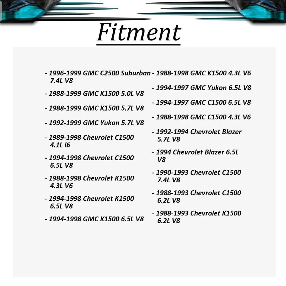 Kit de reparación autoajustador freno tambor trasero izquierdo para GMC Yukon 1994-1997 6,5 L Foto 3 de 4