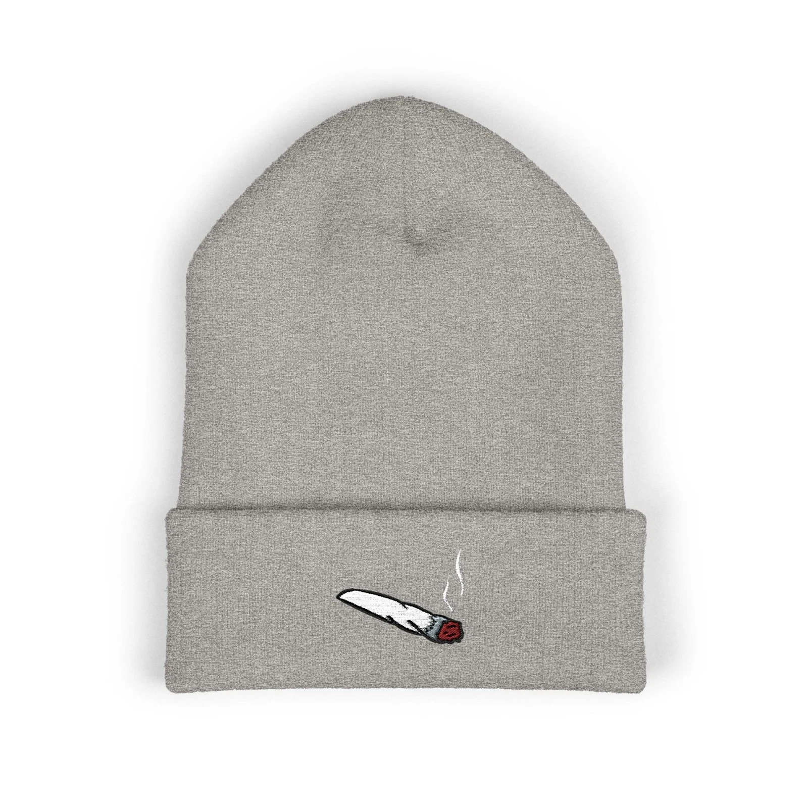Smoking Joint | Embroidered Cuffed Beanie | Cannabis Humor | ColoWearables
Opens in a new window or