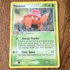 Pokemon TCG Parasect FireRed & LeafGreen 43/112 Regular 2004 Excellent Condition on eBay