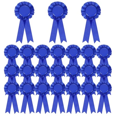 60 Stück Siegerbänder für 1., 2., 3. Platz, blaue Auszeichnungsbänder - Bild 1 von 4