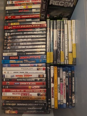 DVD Blu-Ray PS3 PS2 Xbox 360 Collection Build your own Lot Buy More Save More