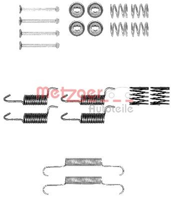 Fits METZGER 105-0010 BRAKE SHOE SPRINGS.   ⭐UK Stock⭐