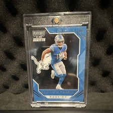 Panini Chronicles Playoff Momentum Rookies Amon-Ra St. Brown #PMR-28 Lions Rook…