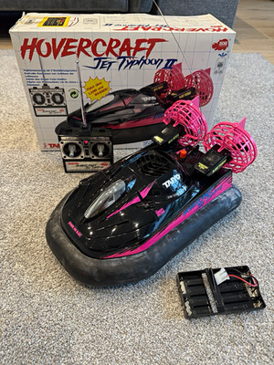 Taiyo Hovercraft Jet Typhoon II RC Luftkissenboot RTR 27MHz Schwarz/Pink