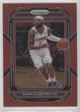 2022-23 Panini Prizm Red Prizm 180/299 Marcus Morris Sr #130 0z0v