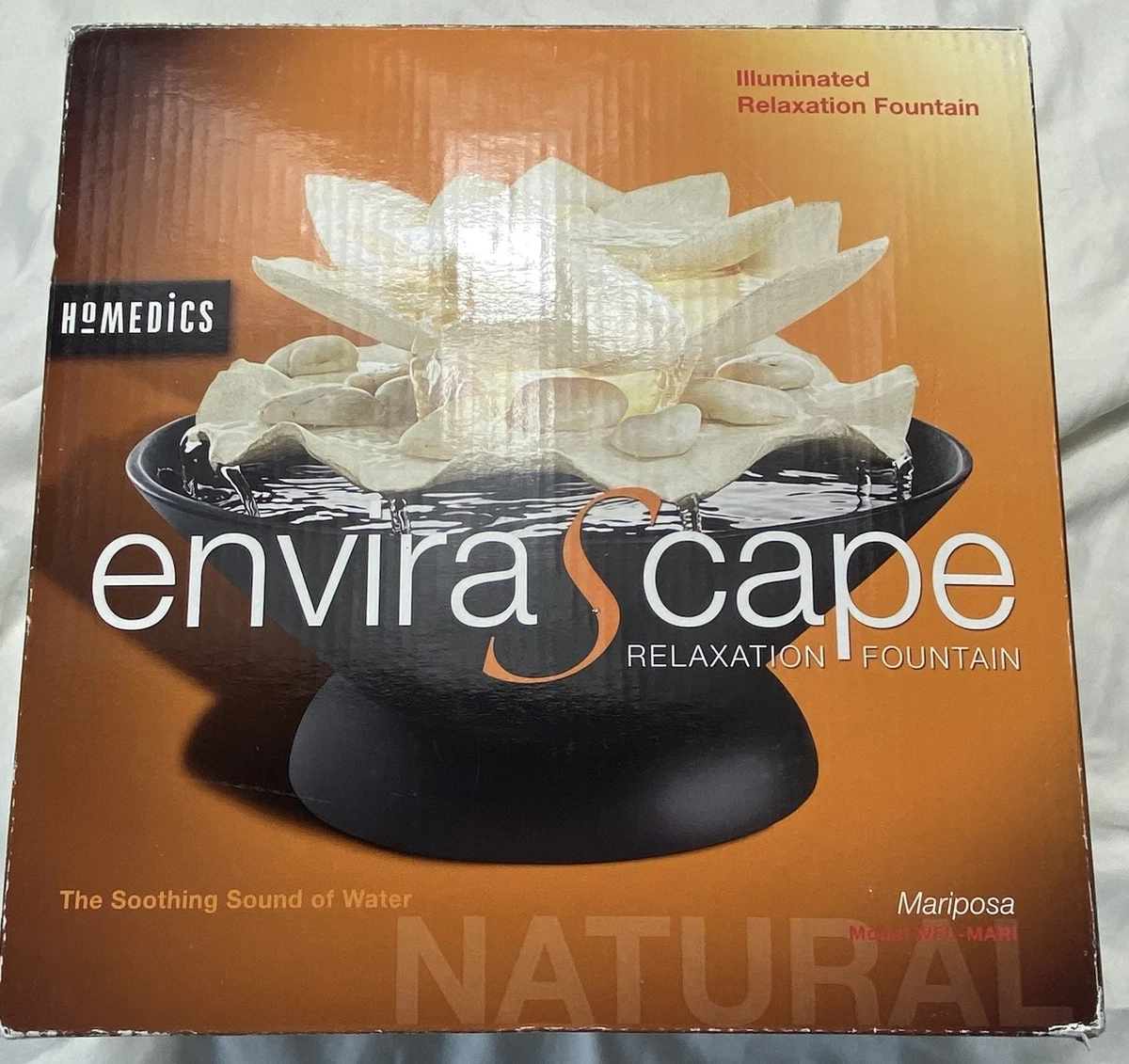 Homedics Envirascape Relaxation Fountain for sale | eBay