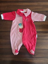 Vintage Little Me My First Christmas Sleeper Footed Pajamas Size 3 Months