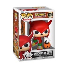 Knuckles as Devil Pop! Vinyl #93526 Sonic the Hedgehog Funko Pop Vinyl box and figure