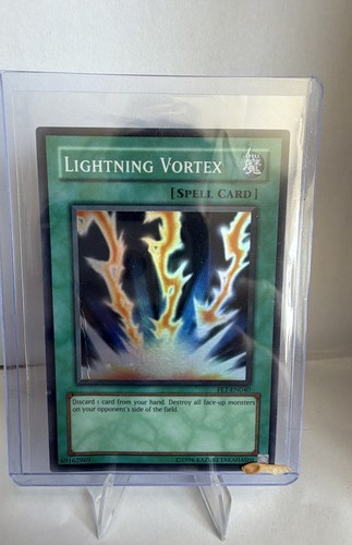 Lightning Vortex [Ultimate Rare 1st Edition] FET-EN040 YuGiOh Flaming Eternity card price