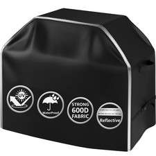 Large 60 inch Grill Cover for Outdoor Grill Heavy Duty Waterproof, 600D BBQ G...