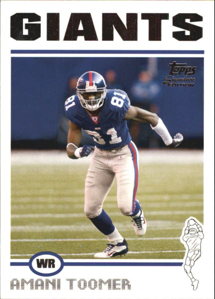 2004 Topps Signature Football "Main Set" Cards