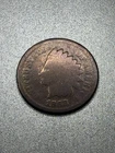 🔥1868 Indian Head Cent, Cleaned, Hard/Rarer Date, BID TO WIN🔥