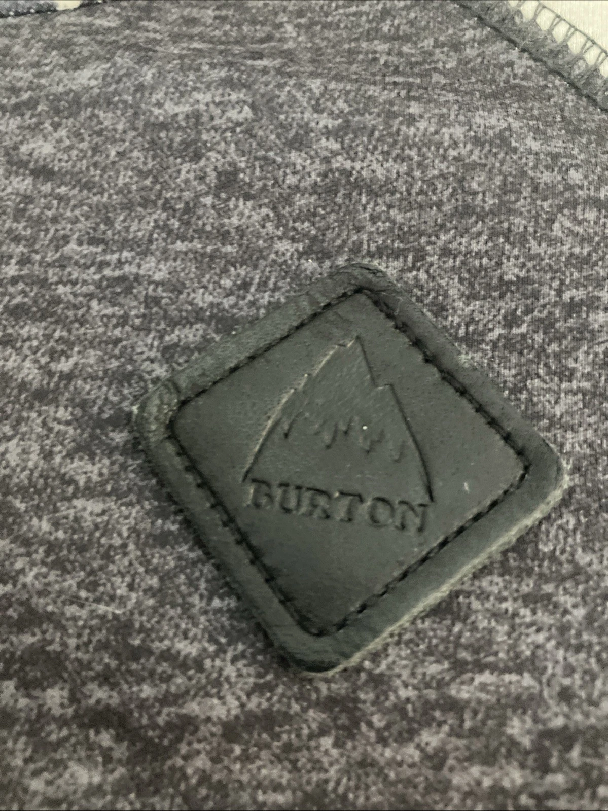 OFF WHITE Burton WB Heron Pullover Dryride Felpa con Cappuccio Blu Grigio Crema Taglia LG