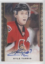 2014 Upper Deck Masterpieces 2015-16 UD Series 2 Update Kyle Turris #24 Auto 7i2