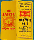1971 Frisco Railroad Quanah Acme & Pacific Railway St Louis San Francisco Texas — photo 6