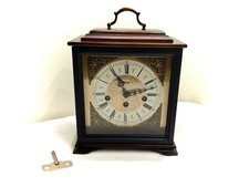 Vintage *Hermle* Tischuhr Kaminuhr 4/4 Westminster Schlag Funktionsfähig Sammler