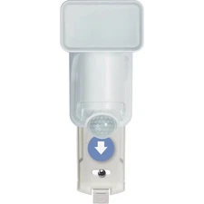 Heath Zenith White  Activated Single Head LED Solar Powered Security Light