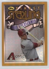 2014 Finest 1996 Topps Sterling Design Gold Refractor 11/25 Paul Goldschmidt 8u9