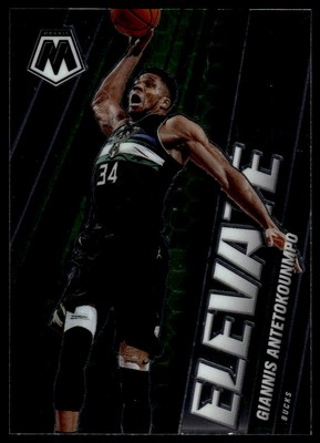 2020-21 Panini Mosaic Giannis Antetokounmpo #2 Elevate